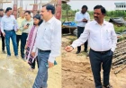 जिलाधिकारी ने किया निर्माणाधीन परियोजनाओं का औचक निरीक्षण