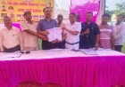 Kasganj news 25 सूत्रीय ज्ञापन मा0 मुख्यमंत्री को सम्बोधित तथा जनपदीय समस्याओं का ज्ञापन जिला विद्यालय निरीक्षक कासगंज को सौंपा गया ।