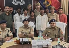 दिनदहाड़े लूट करने वाले चार शातिर बदमाश 24 घंटे में  गिरफ्तार, भारी मात्रा में माल बरामद