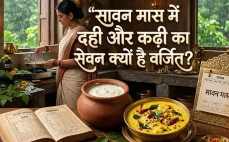 सावन में आखिर क्यों नहीं खाई जाती दही और कढ़ी? जाने धार्मिक और वैज्ञानिक कारण