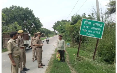 शमशाबाद पुलिस का कड़ा रुख: जिलाबदर आरोपी जिले से बाहर, 61 हिस्ट्रीशीटर रडार पर