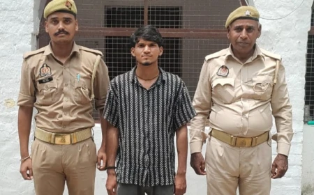 छेड़छाड़ व दुष्कर्म के आरोपी को पुलिस ने किया गिरफ्तार