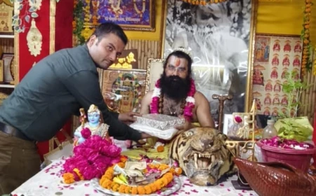 गुरु पूर्णिमा पर दुर्वासा ऋषि आश्रम में उमड़ा आस्था का सैलाब, अभिषेक गुप्ता ने संतों का लिया आशीर्वाद