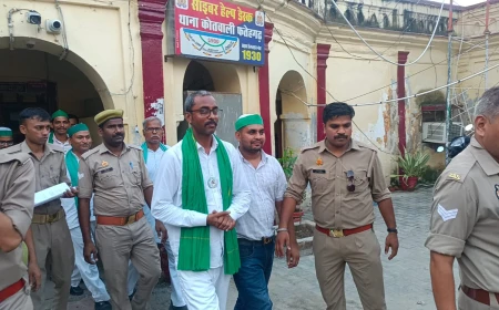 कलेक्ट्रेट गेट विवाद: भाकियू (टिकैत) जिलाध्यक्ष अजय कटियार समेत कई हिरासत में