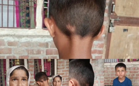 मदरसे में मासूम छात्र के बाल नोचने का आरोप, रोते हुए घर पहुंचा बच्चा; मां ने डीएम से लगाई न्याय की गुहार