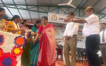 सीपी इंटरनेशनल स्कूल के युवा लीडर्स ने ली शपथ, गूंजा अनुशासन और नेतृत्व का संदेश"
