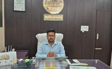 कायमगंज को मिले नए एसडीएम, जनसुनवाई और कानून-व्यवस्था को बताया प्राथमिकता