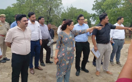 बाढ़ को लेकर फर्रुखाबाद प्रशासन अलर्ट, डीएम डॉ. अंकुर लाठर ने NDRF तैयारियों का लिया जायजा