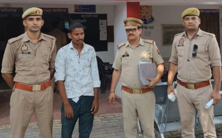 धोखाधड़ी के मामले में वांछित अभियुक्त गिरफ्तार