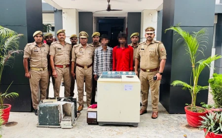 पुलिस ने दो शातिर चोर दबोचे, चोरी का माल बरामद… पूछताछ में खुलेंगे कई और राज! 