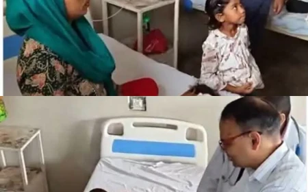 फर्रुखाबाद NRC में  क्षमता से ज्यादा कुपोषित बच्चे भर्ती, केंद्रीय अधिकारी ने जांच के बाद मांगी रिपोर्ट