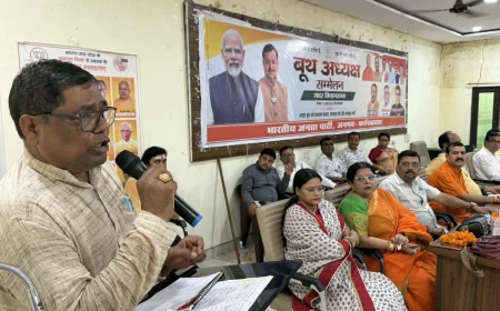 भाजपा ने जिले की चारों विधानसभाओं में बूथ अध्यक्ष सम्मेलन आयोजित कर चुनावी तैयारियों को दी गति