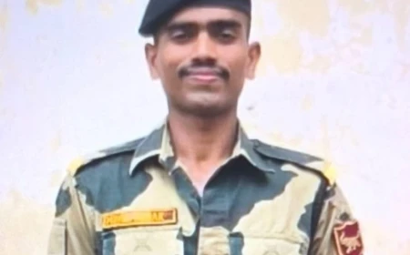 छुट्टी पर आए बीएसएफ जवान की संदिग्ध परिस्थितियों में मौत, जांच में जुटी पुलिस
