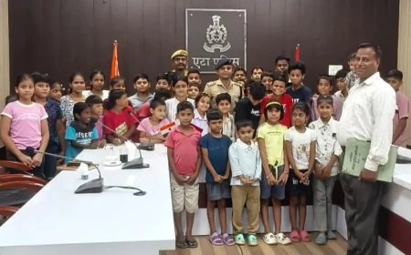 पुलिस परिवार के बच्चों के लिए करियर काउंसलिंग शिविर आयोजित