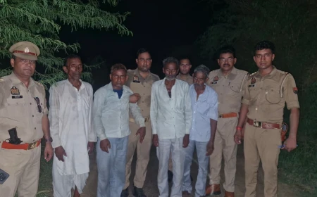 नकबजनी का खुलासा: पुलिस मुठभेड़ में पांच आरोपी गिरफ्तार, एक के पैर में लगी गोली