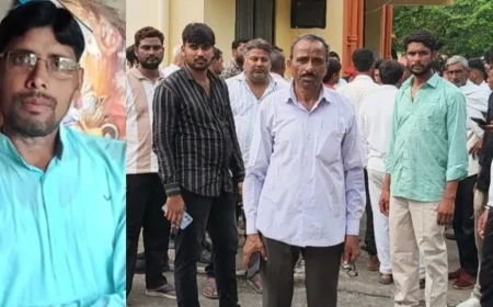 तेरहवीं से लौट रहे युवक का झाड़ियों में मिला रक्तरंजित शव, परिजनों ने जताई हत्या की आशंका