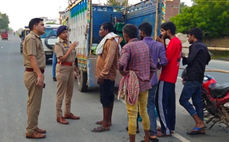 श्रावण मास: कांवड़ यात्रा को लेकर पुलिस अलर्ट, सीओ नगर व सीओ सकीट ने किया कांवड़ मार्ग का निरीक्षण