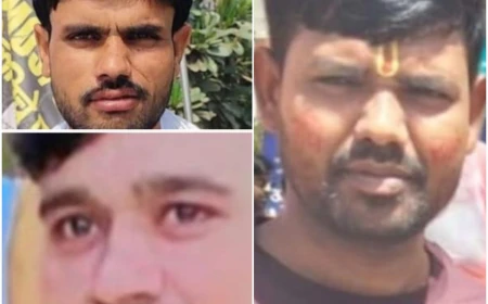 सड़क हादसे में जिले के 3 लोगों की मौत:बस में दिल्ली जाते हुई घटना