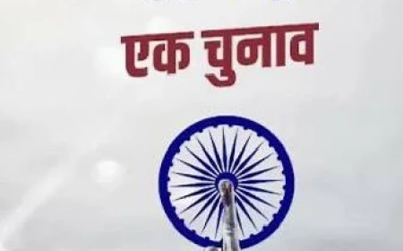एक राष्ट्र, एक चुनाव' पर गठित संयुक्त संसदीय समिति के अध्ययन दौरे के संबंध में