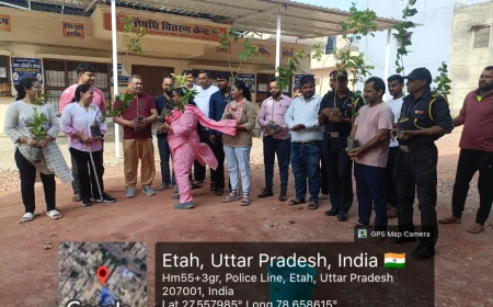 वीरांगना अवन्तीबाई लोधी ऑटोनोमस स्टेट मेडिकल कॉलेज में 5,100 पौधों का रोपण