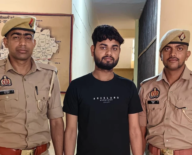 नाबालिग के अपहरण व दुष्कर्म का वांछित आरोपी गिरफ्तार