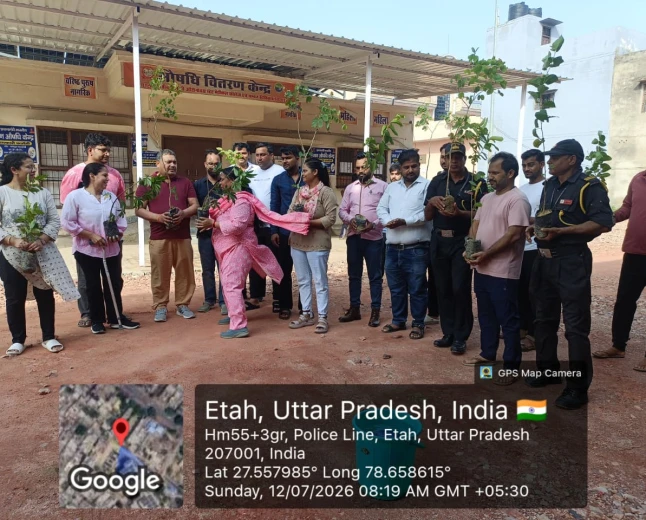 वीरांगना अवन्तीबाई लोधी ऑटोनोमस स्टेट मेडिकल कॉलेज में 5,100 पौधों का रोपण
