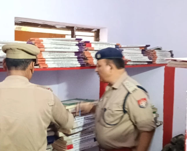 थाना जैथरा का त्रैमासिक निरीक्षण, साफ-सफाई और जनसुनवाई पर दिया जोर