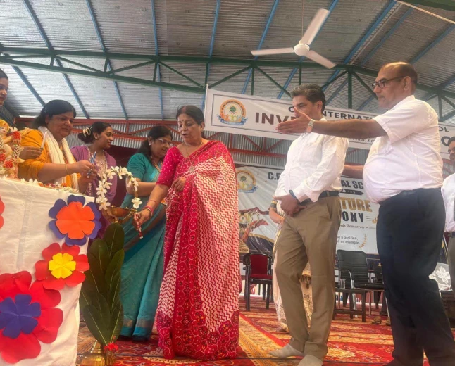 सीपी इंटरनेशनल स्कूल के युवा लीडर्स ने ली शपथ, गूंजा अनुशासन और नेतृत्व का संदेश"