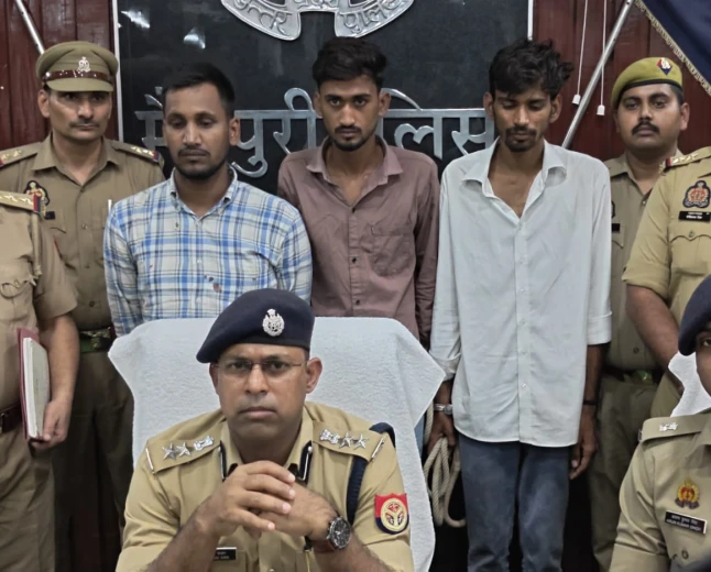 ऑनलाइन सरिया खरीदने के नाम पर ₹6.97 लाख की ठगी, अंतरराज्यीय गिरोह के 3 शातिर गिरफ्तार