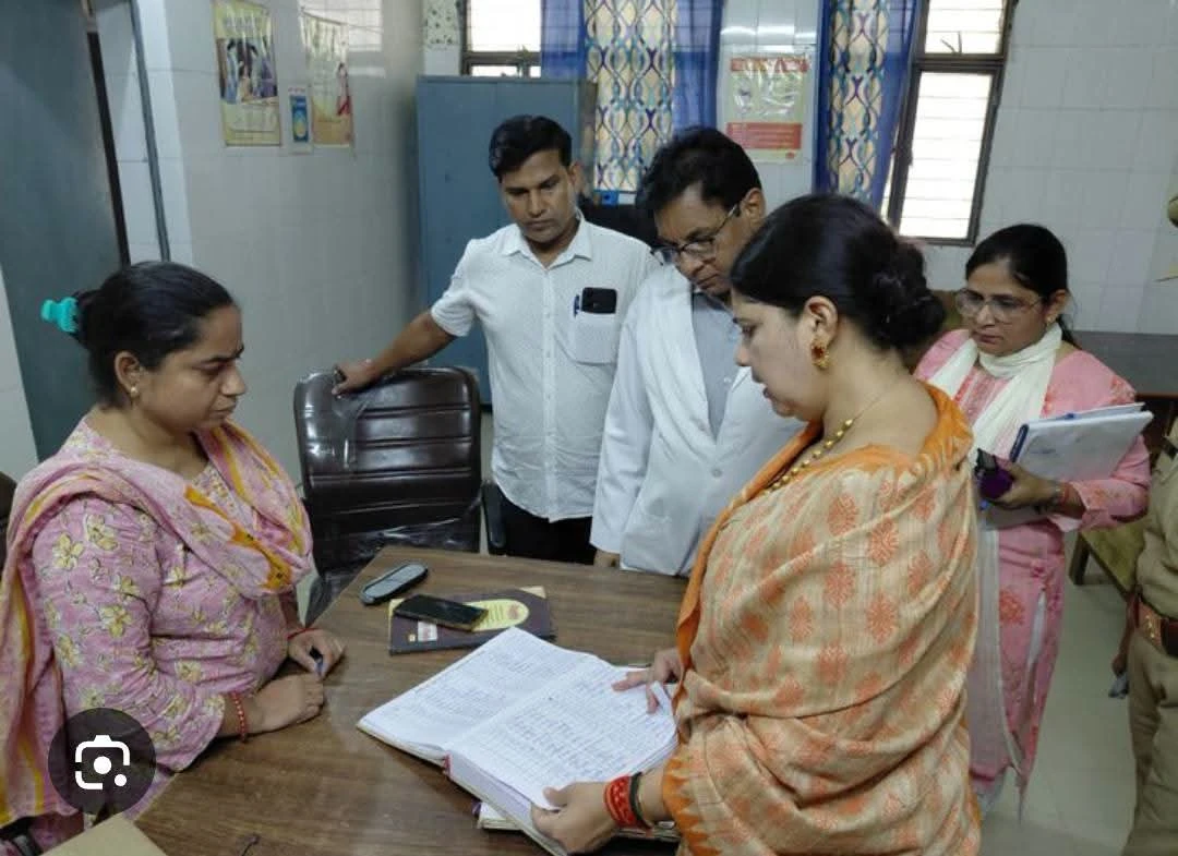 महिला अस्पताल में चारू चौधरी का औचक छापा, अल्ट्रासाउंड से लेकर सिजेरियन तक पर उठे सवाल; गंदी चादर देख भड़कीं