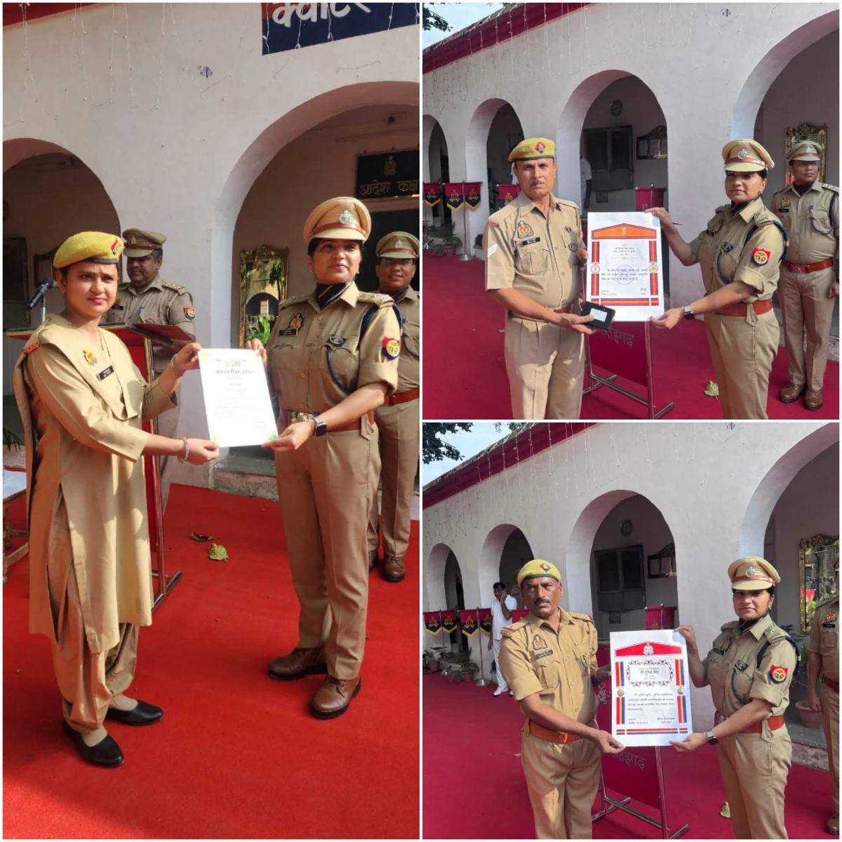स्वतंत्रता दिवस पर फतेहगढ़ पुलिस लाइन में देशभक्ति का भव्य आयोजन