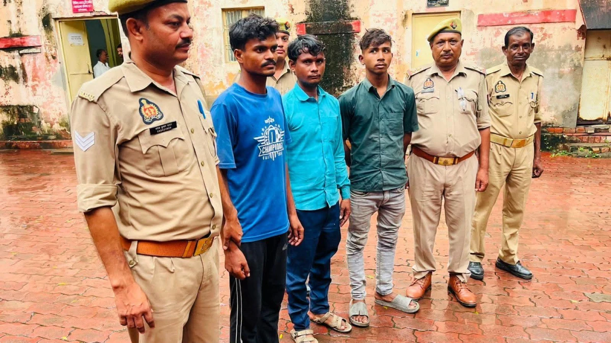 फर्रुखाबाद: जहानगंज पुलिस ने बकरा चोर गिरोह का किया भंडाफोड़