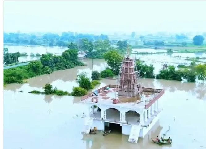 अमृतपुर बाढ़ अपडेट: 27 गांव जलमग्न, 21 हजार से ज्यादा लोग प्रभावित