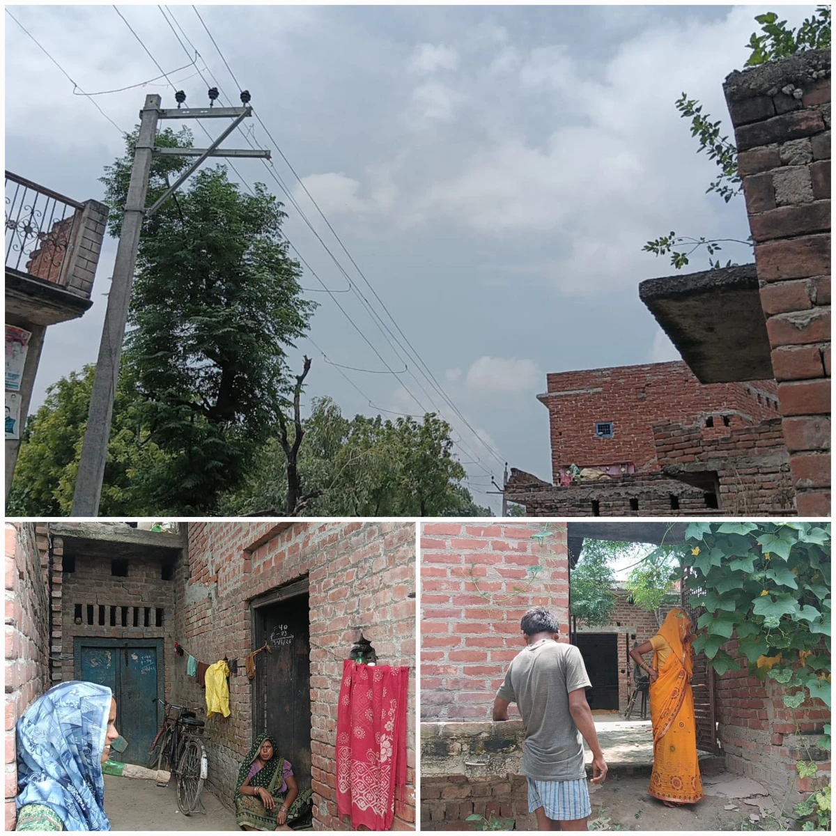 आजादी के 79 साल बाद भी गगइयाँ में अंधेरा! 11000 की लाइन गांव के ऊपर से गुजरी, फिर भी घरों में बिजली नहीं—मोमबत्ती और डिब्बी के सहारे जिंदगी