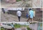 Kasganj news ग्राम पिलखुनी की आम रास्ता बनी स्कूल के बच्चों व बुजर्गो के लिए जी का जंजाल 
