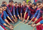 130 छात्राओं ने लिया प्रतिभाग, विजेता छात्राओं को किया गया सम्मानित