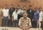 एटा पुलिस की बड़ी कार्रवाई: जलेसर में जुआ खेलते हुए 8 लोग गिरफ्तार