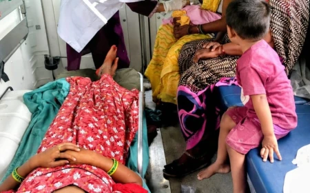 एम्बुलेंस में गूंजी नवजात की किलकारी, ईएमटी की सूझबूझ से हुआ सुरक्षित प्रसव