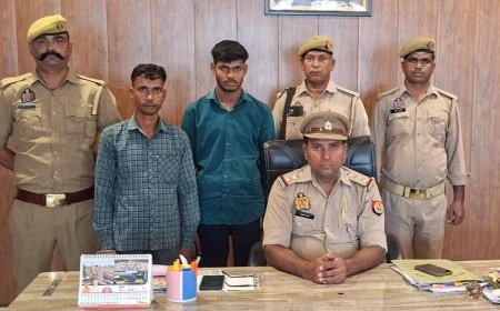 एटा में खेत विवाद को लेकर अमर सिंह की हत्या, दो आरोपी गिरफ्तार