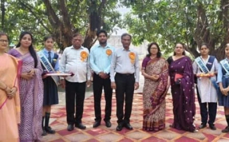 स्कूल में गूंजा नेतृत्व का बिगुल! अभय बने हेड बॉय, गंगा ने संभाली हेड गर्ल की कमान, बैज पहनते ही मिली जिम्मेदारियों 