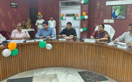 अलीगढ़ मंडल में विकास कार्यों की समीक्षा: आयुक्त के कड़े निर्देश