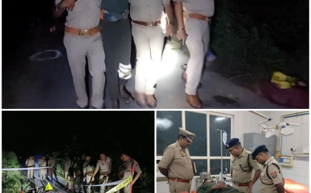 अलीगंज में पुलिस-बदमाशों के बीच मुठभेड़, पैर में गोली लगने से एक बदमाश गिरफ्तार