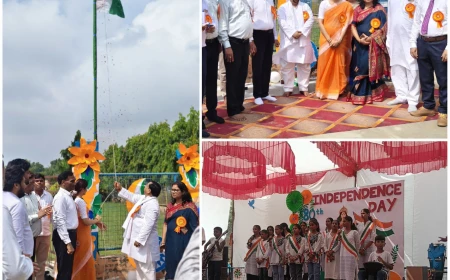एपी पब्लिक स्कूल कायमगंज में हर्षोल्लास से मनाया गया स्वतंत्रता दिवस