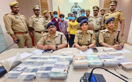 फर्रुखाबाद: 24 घंटे में 6.70 लाख की लूट का खुलासा, 6 शातिर गिरफ्तार
