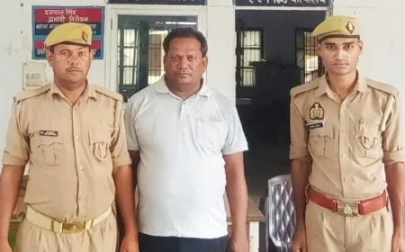 दहेज हत्या के वांछित आरोपी को मलावन पुलिस ने किया गिरफ्तार