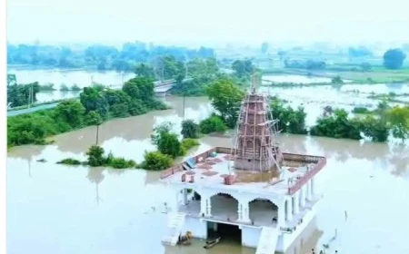 अमृतपुर बाढ़ अपडेट: 27 गांव जलमग्न, 21 हजार से ज्यादा लोग प्रभावित