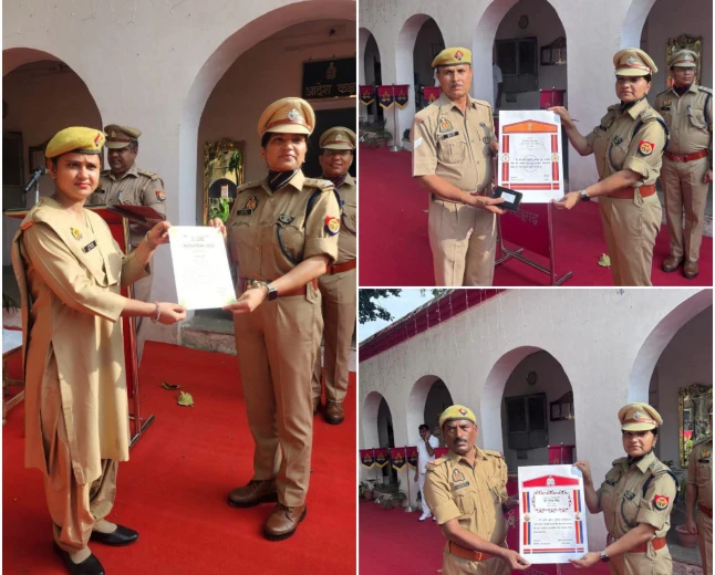 स्वतंत्रता दिवस पर फतेहगढ़ पुलिस लाइन में देशभक्ति का भव्य आयोजन