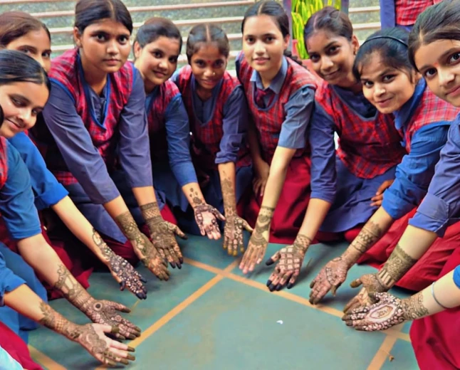 130 छात्राओं ने लिया प्रतिभाग, विजेता छात्राओं को किया गया सम्मानित