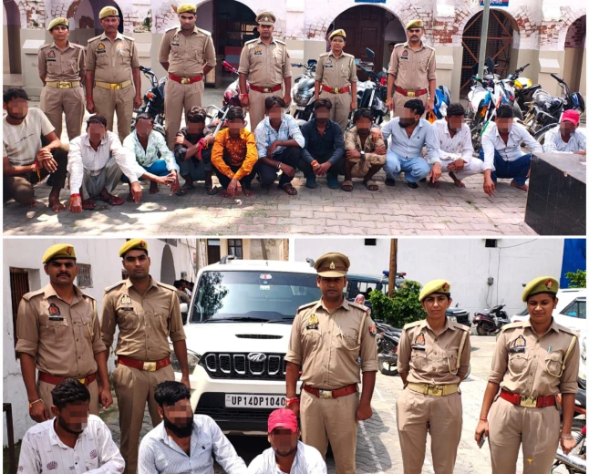 एटा: एंटी रोमियो अभियान में 12 पर कार्रवाई, सुरक्षा को लेकर पुलिस सख्त