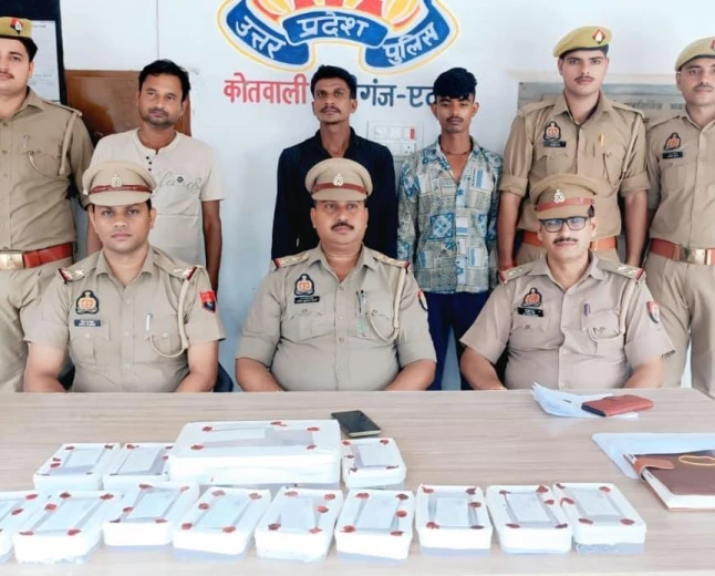 एटा पुलिस की बड़ी सफलता: अलीगंज में चोरी की घटनाओं का खुलासा, 3 गिरफ्तार